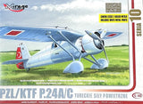 1/48 WW2 Fighter : PZL/KTF P.24A/C  [Turkey] #48105 : MIRAGE HOBBY