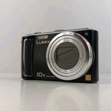 Panasonic Lumix DMC-TZ5 9MP Digital Camera Black Compact 10x Zoom Tested