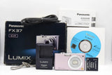 Panasonic LUMIX DMC-FX37 Pink Compact Digital Camera with Original Box