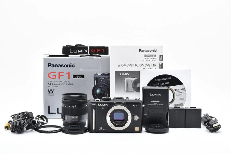 Display in Japanese [Top MINT] Panasonic LUMIX DMC-GF1 Mirrorless Digital Camera