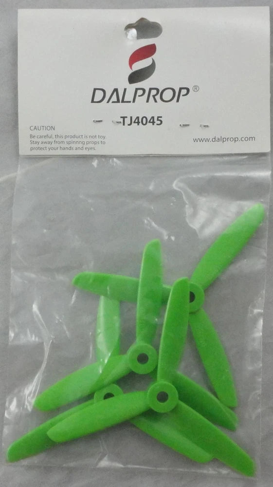 Dalprop Green 3-Blade Quad-Copter/Drone Propellers (CW/CCW, 4pcs) DLPTJ4045GR