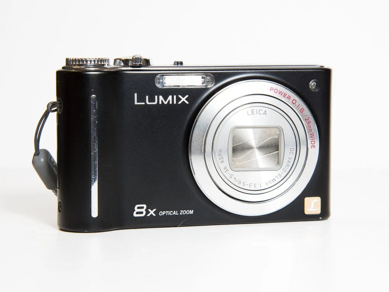Panasonic LUMIX DMC-ZR1 12.1MP Digital Camera Leica O.I.S w/ Case - TESTED