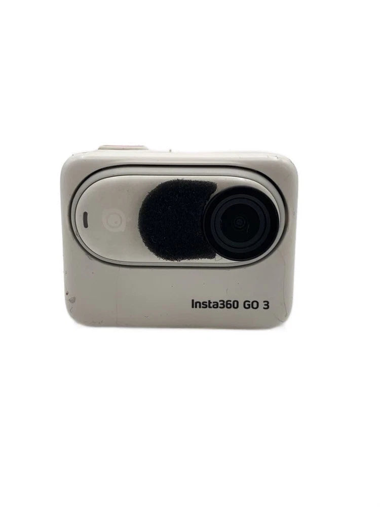 Insta360 Go 3 action camcorder with black lens and light gray body