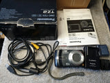 Panasonic Lumix DMC-TZ2 Compact Digital Camera Black 12x Optical Tested Working