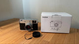 FUJIFILM x half Silver Compact Digital Camera Tested Working Seller Japan