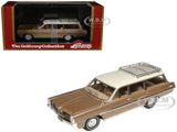 1964 PONTIAC SAFARI BRONZE IRID 1/43 MODEL CAR BY GOLDVARG COLLECTION GC-093 B