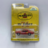 1:64 Greenlight DOC MAYNER Red 1972 Chevrolet Chevelle #71 LATE MODEL