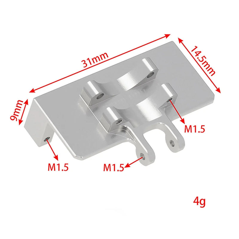 Modified Servo Steering Servo Arm Bracket for Axial SCX24 RC Car Upgrade Parts