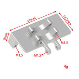 Modified Servo Steering Servo Arm Bracket for Axial SCX24 RC Car Upgrade Parts