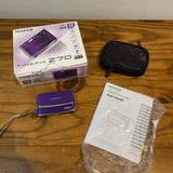 Fujifilm Finepix Z70 Purple Camera - Needs Battery - Working