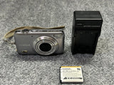 Fujifilm FinePix JX250 Gray Digital Camera 14MP Battery & Charger
