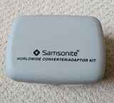Samsonite Worldwide Converter/Adapter Kit Model 6235 with free battery charger Battery