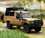 Autobots 1:64 Dirty Yellow Land Cruiser J70 LC78 ORV Model Diecast Metal Car