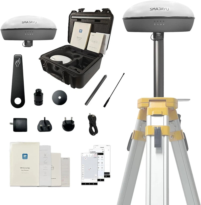 SMA20 Pro Base Station RTK PPK GNSS Receiver with Software Connect with Drones