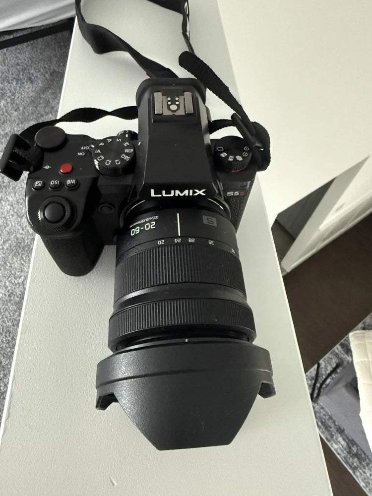 Panasonic LUMIX S5II 24.2MP Mirrorless Digital Camera with 20-60mm F3.5-5.6 Lens
