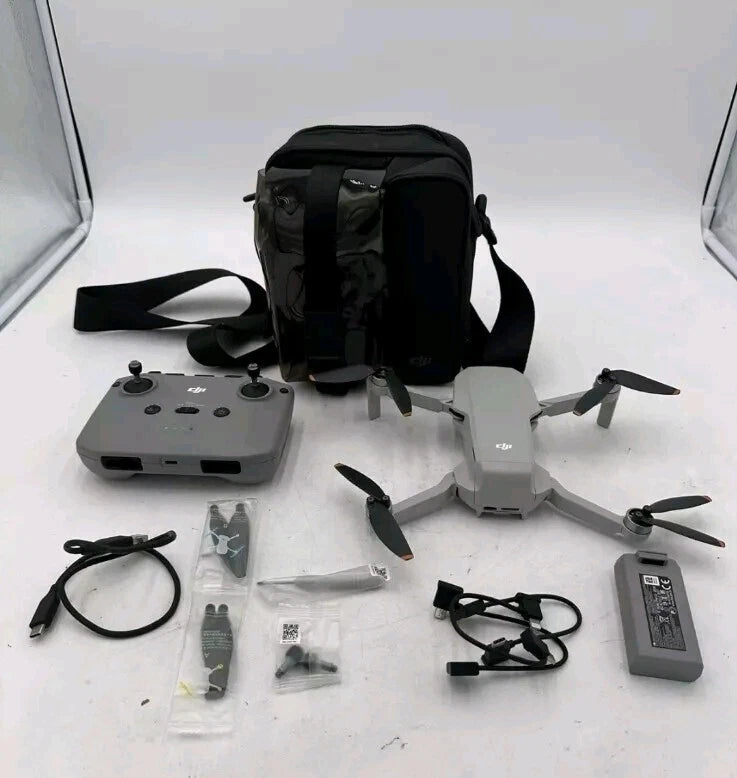 DJI Mini 2 SE drone bundle with remote controller and carrying bag