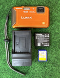 Panasonic Lumix DMC-TS20 16.1 MP Digital Camera New Battery & Charger + SD Card