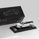 1/64 White Navigator Full-Size Luxury SUV Off-Road 4WD Alloy Diecast Model Car