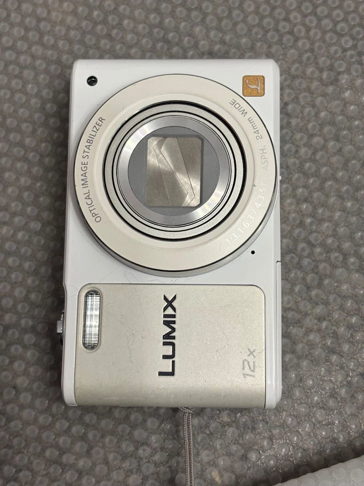 Panasonic LUMIX DMC-SZ10 White Flip Screen 16MP Digital Camera Tested