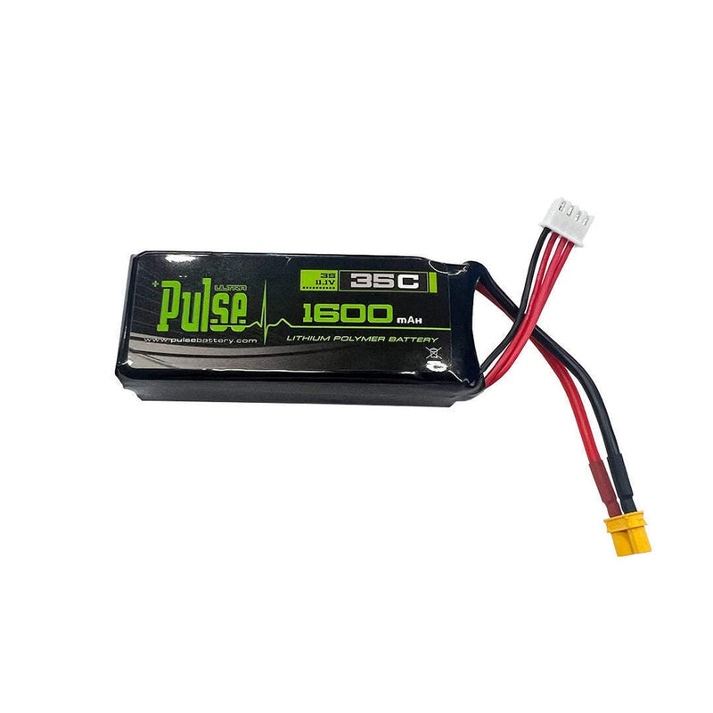 PULSE 1600mAh 35C 11.1V 3S Lipo Battery - XT30 connector Battery