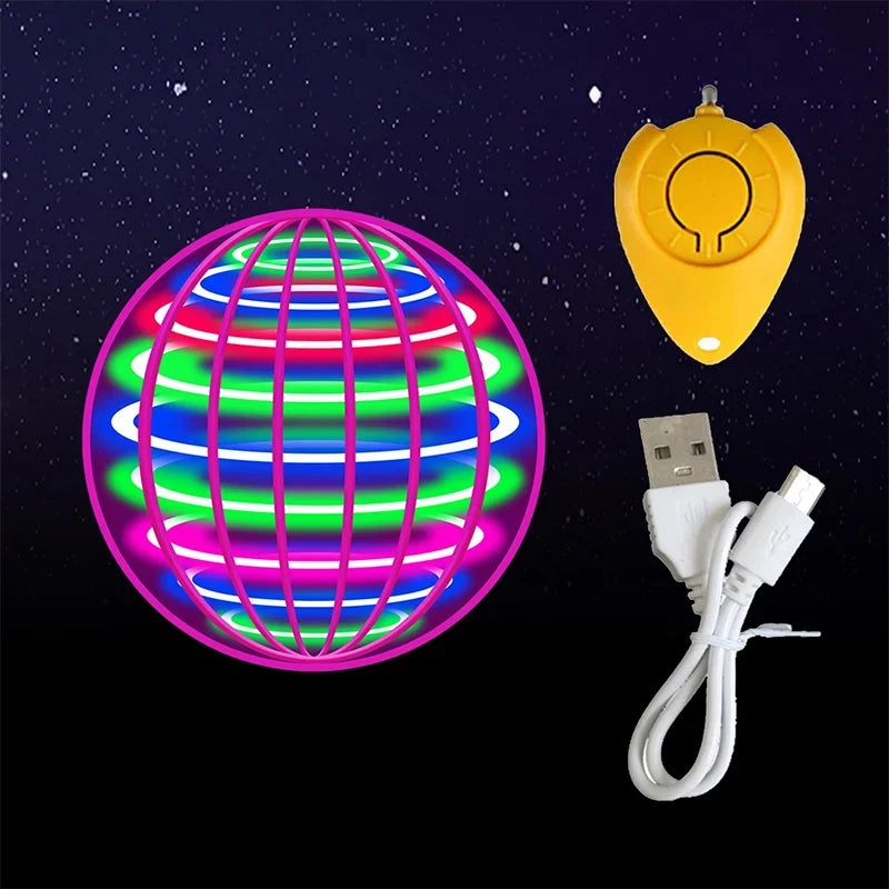 Flying Ball Boomerang With LED Lights Drone Hover Ball FlyNova Orb Family Gift
