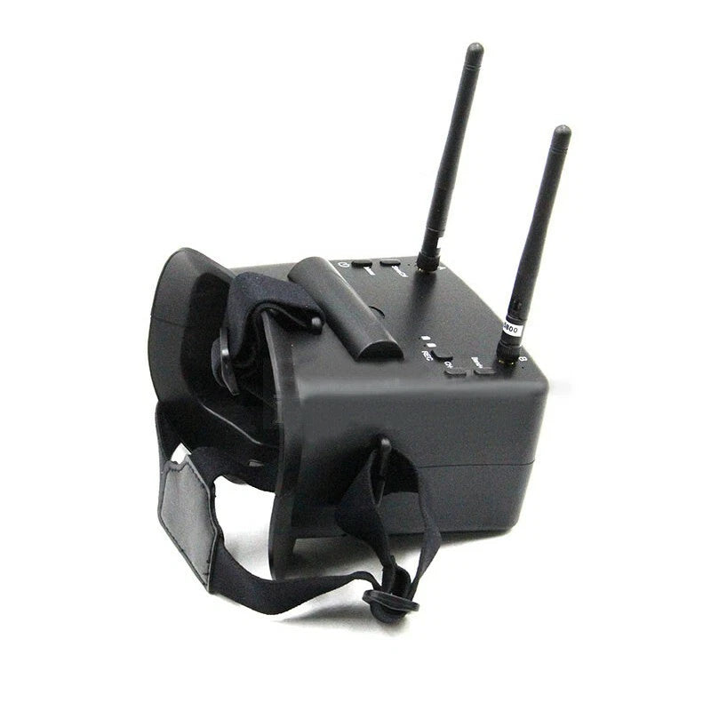 RHD430 5.8G Drone FPV Goggles w/ 4.3" Screen DVR Functions Dual Receiving Module