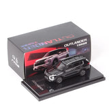 1/64 2023 Mitsubishi Outlander Crossover SUV Die-Cast Model Toy-Black