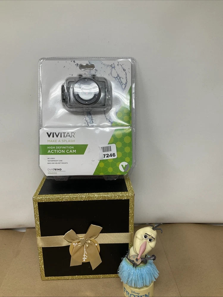 Vivitar DVR-781HD Waterproof Action Camera ?C New ?C 720p HD ?C Includes Mounts