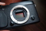 Fujifilm X Series X-E1 16.3MP Digital Camera Body Black -90% New Gift