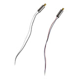 Pair of cylindrical motor replacement parts with attached wires for E88Pro