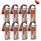 40C 11.1V 1500mAh 3S LiPo Battery ZOP Power T Plug for RC Car Plane Helicopter