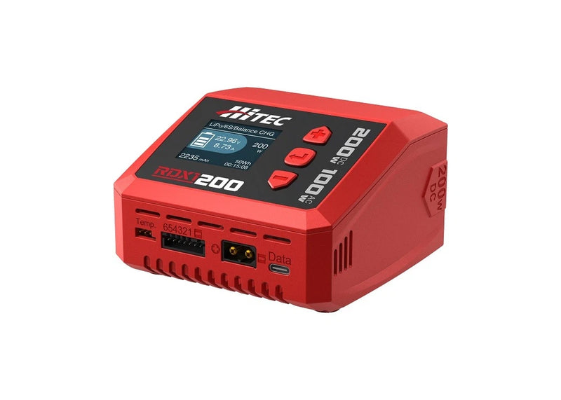 Hitec RDX1 200 AC/DC Multi-Function Smart Charger 44346 Battery