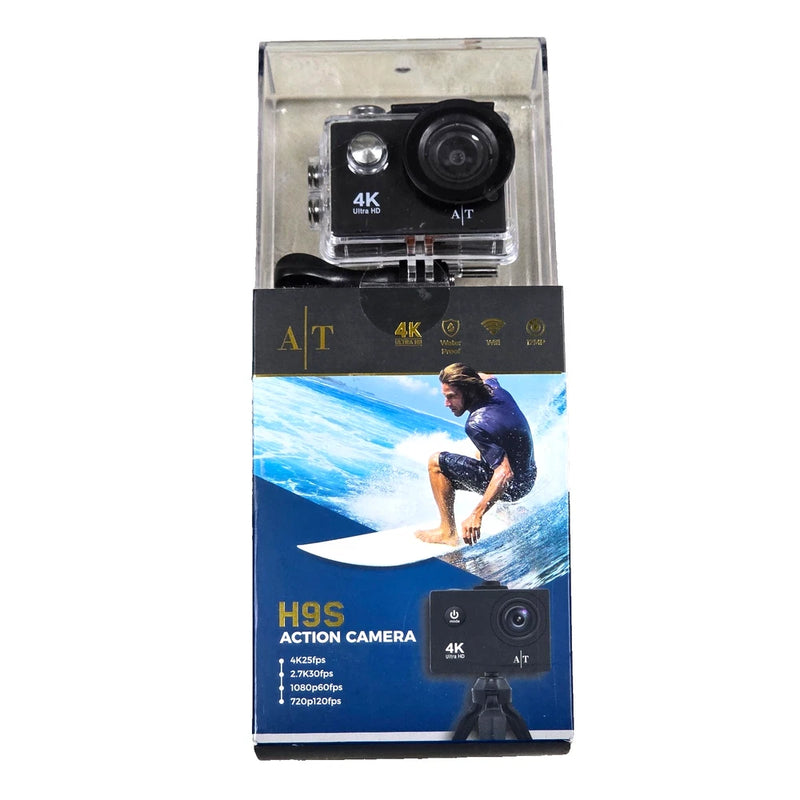 Auto Tech A/T H9S Action Camera 4K Waterproof