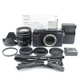 Fujifilm X-E1 Camera Kit with XF18-55mm Lens Black Tested Working Kid