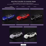 1:24 Tesla Model S 1/24 Diecast Model Car Toy Collection Gift Kids Adults
