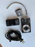 Fujifilm F70 EXR CCD Camera W/ Battery & Charger Tested Works