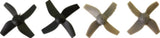 New 4x OEM Voyage Aeronautics PA-1008 Drone Replacement Propeller Blades 2xA 2xB