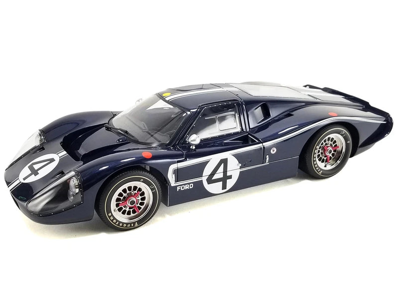 FORD GT40 MKIV #4 "24H OF LE MANS" (1967) 1/12 DIECAST MODEL BY ACME M1201008