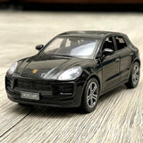 1:32 Porsche Macan T SUV Diecast Model Car w/ Sound Light Pull-Back Toy