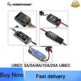 Hobbywing UBEC 3A/5A/8A/10A/25A Voltage Regulator BEC RC Car Model Accessories Battery
