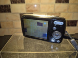 Black Lumix DMC-S3 14.1MP Digital Camera New Battery 2GB Memory Card Tested Work