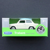 Welly FX Models Trabant Series Trabant 601 1:60-1:64 Cream/Blue Sealed MIB