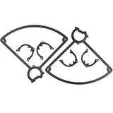 RPM RPM72072 Front Prop Guards Black (2) : Dromida Vista / Ominus