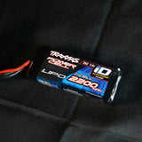 Traxxas 2820X 2S 7.4V 2200mAh LiPo Battery w/ iD Connector : 1/16 Traxxas