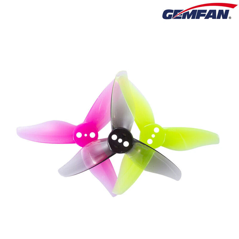 4Pairs Gemfan Hurricane 2023 2x2.3 2 Inch 3-Blade Propeller for 1105-1108 Motor
