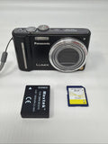 Panasonic LUMIX DMC-ZS6 12X Camera Black W/ Battery and 2GB SD Card - No Charger