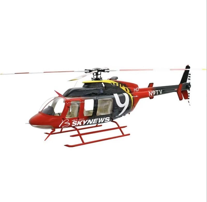 Roban 700 size Bell 407 NEWS SM2.0 ARF Version RC Helicopter scale Fuselage