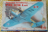 Mirage Hobby Samolot Bombowy PZL 37B Los 48132 1/48 Model Kit