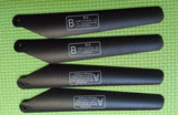 2A+2B H002 LH1108 109 S006 9009 15.5CM 0.35CM Main Props Propellers Blades