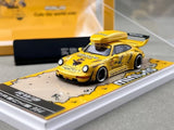 CZ ZJWJ 1:64 Yellow RWB 964 Roof Box Sports Model Diecast Display Car